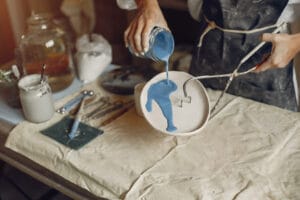 les émaux en céramique