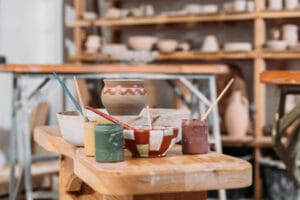 atelier peinture sur céramique