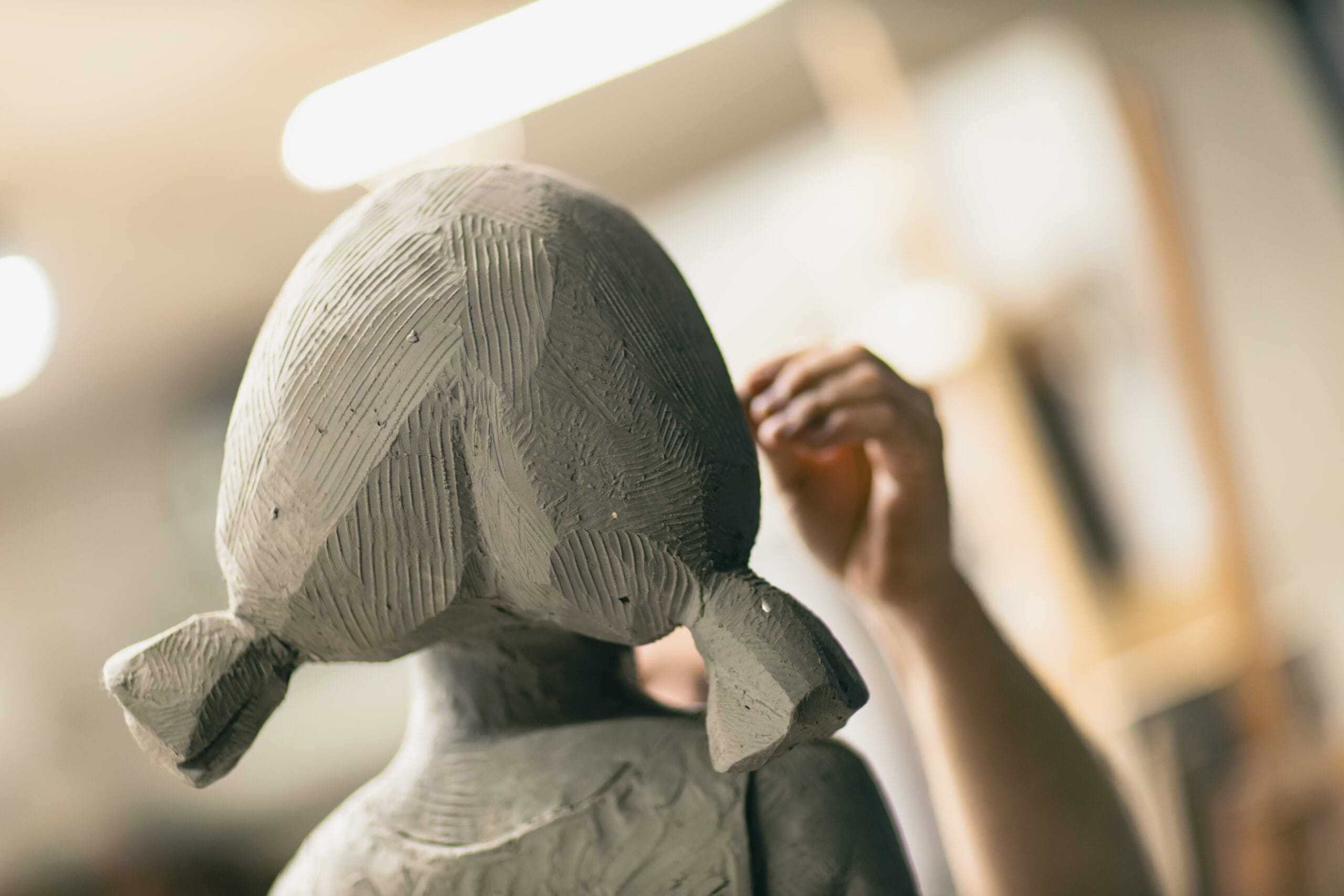 Sculpture en grès